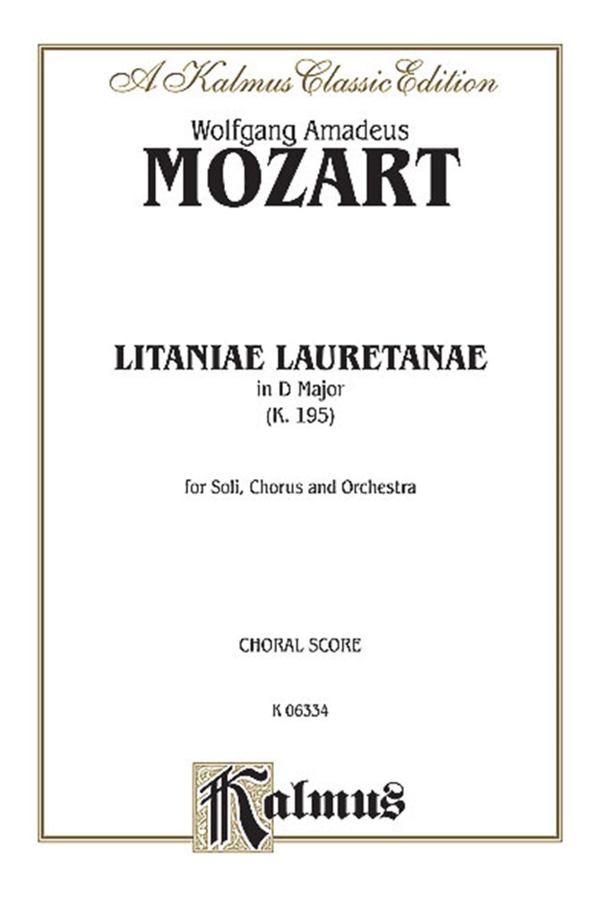 Litaniae Lauretanae, K. 195